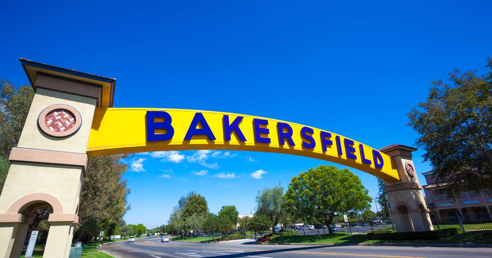 Bakersfield Neon Arch Sign