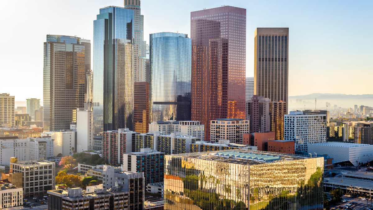 Bunker Hill in Downtown Los Angeles