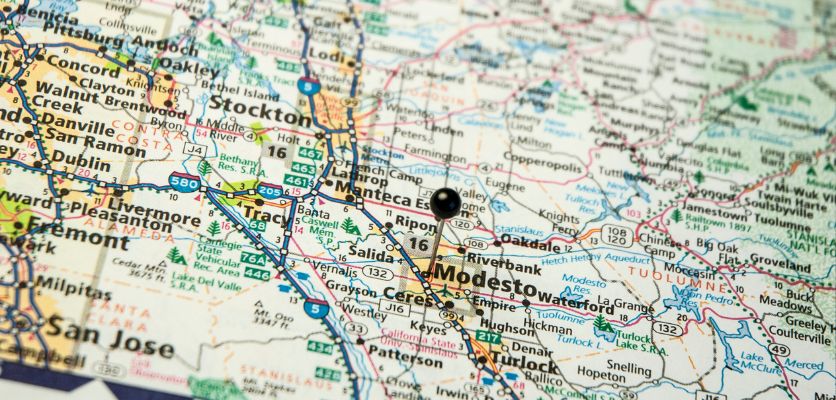 Modesto, CA secured lending rules.
