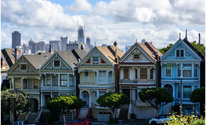 View Of San Francisco downtown area.