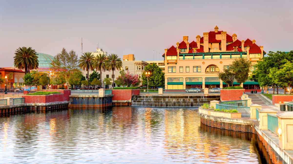 Russian River and the Stockton Waterfront