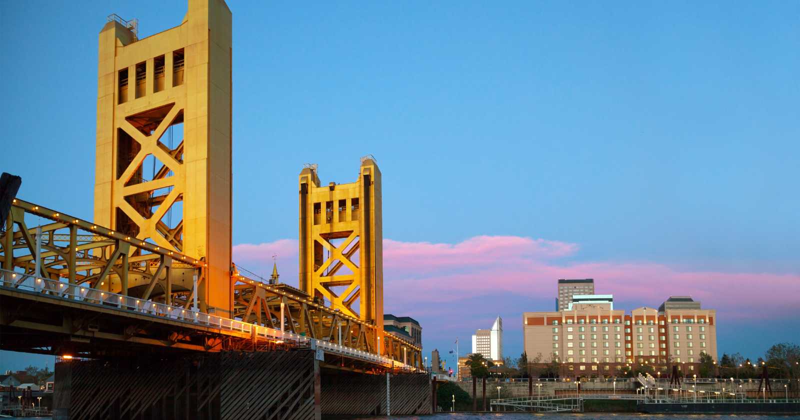 Tower Bridge across the Sacramento River